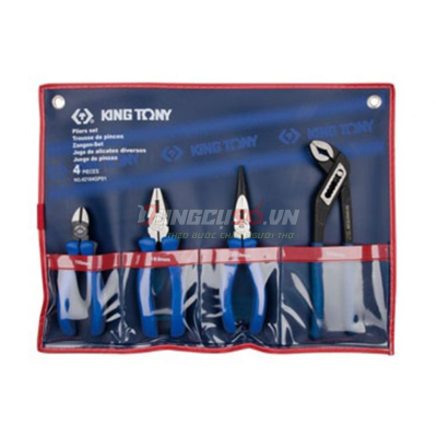 Bộ kềm 4 chi tiết Kingtony 42124GP01