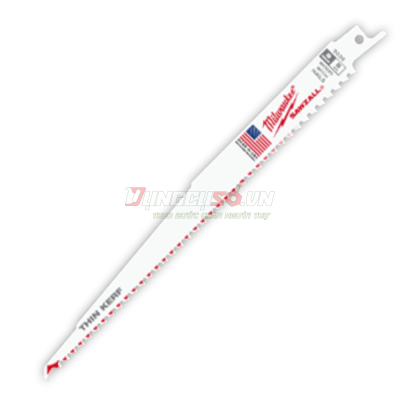 Lưỡi cưa kiếm gỗ loại mỏng T5-225.36mm Milwaukee 48-00-5036 (Bộ 5 lưỡi)