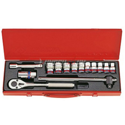 Bộ tuýp 1/2″ 14 chi tiết Kingtony 4514MR01