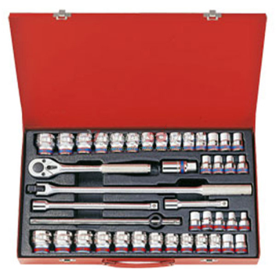 Bộ tuýp 1/2″ 42 chi tiết Kingtony 4542CR