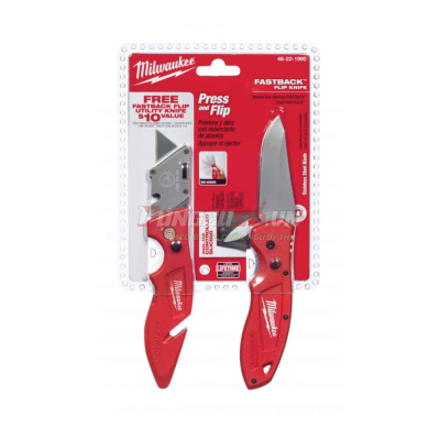 Dao bỏ túi FASTBACK™ lưỡi trơn gập Milwaukee 48-22-1990