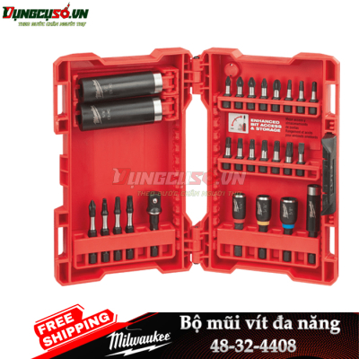 Bộ mũi vít đa năng 26 pcs Milwaukee 48-32-4408