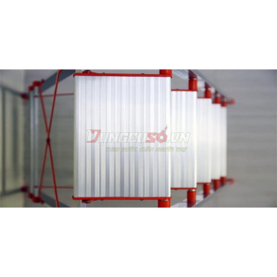 Thang ghế 3 bậc khung Inox Nakata TY103B