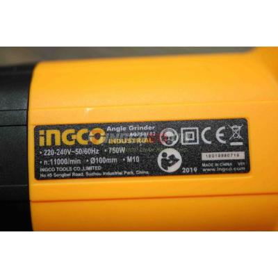 Máy mài góc 100mm INGCO AG750182