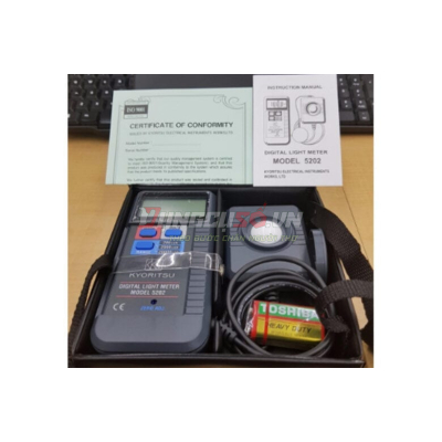 Máy đo cường độ ánh sáng (19990 Lux) Kyoritsu 5202