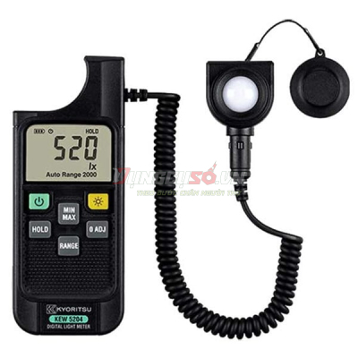 Thiết bị đo cường độ ánh sáng (0-199900 lx) Kyoritsu 5204
