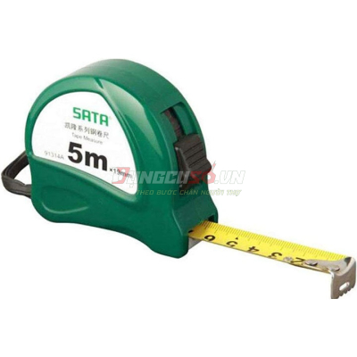 Thước cuốn thép 5.0m Sata 91314A