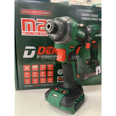 Máy bắn vít dùng pin Dekton M21-CV230NCP (Chưa pin và sạc)
