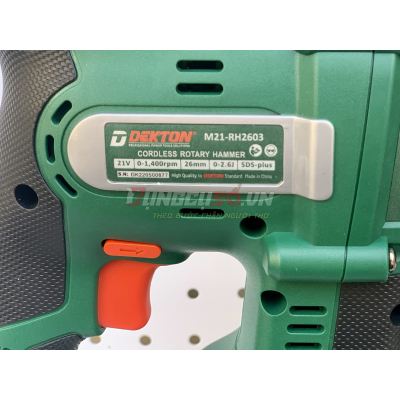 Máy khoan bê tông dùng pin Dekton M21-RH2603