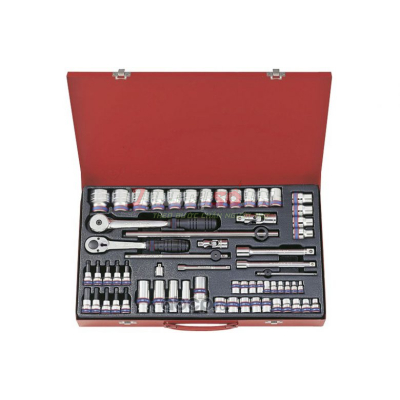 Bộ tuýp 1/2″,1/4″,3/8″ 62 chi tiết Kingtony 9563MR01