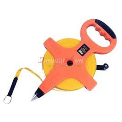 Thước dây sợi thủy tinh tay quay 30m Asaki AK-0394