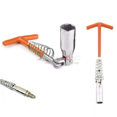 Tay mở bugi đầu bẻ 16mm Asaki AK-7605