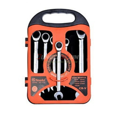 Bộ cờ lê tự động Cr-V 7 chi tiết Asaki AK-7732