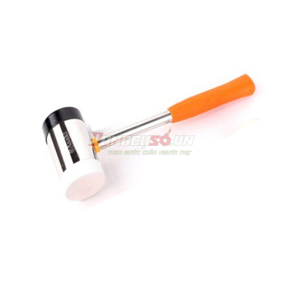 Búa 2 đầu cao su trắng đen (cán thép bọc nhựa) 60mm Asaki AK-9534