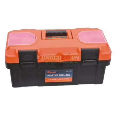 Thùng đồ nghề nhựa 40x20x19cm Asaki AK-9962