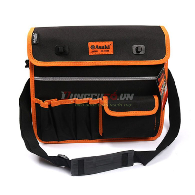 Túi đeo vai trung đựng đồ nghề chống thủng Asaki AK-9988