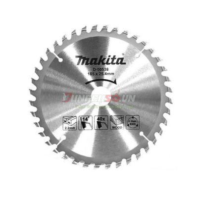 Lưỡi cưa gỗ hợp kim 40T Makita D-50538