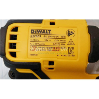Máy vặn vít pin 20Vmax DeWALT DCF809D2
