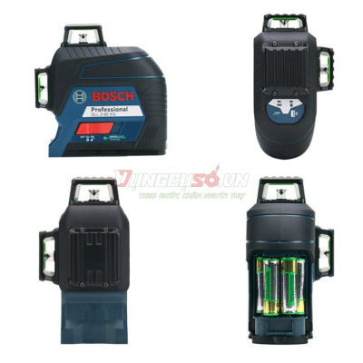 Máy cân mực laser Bosch tia xanh GLL 3-60 XG - 0601063ZK0