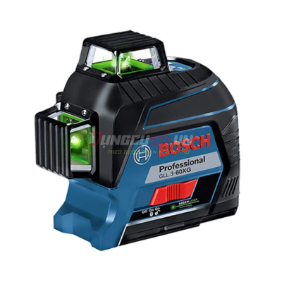 Máy cân mực laser Bosch tia xanh GLL 3-60 XG - 0601063ZK0
