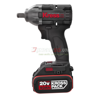 Máy siết bu lông dùng pin Li-ion 20V 1/2″ KU270 – Kress