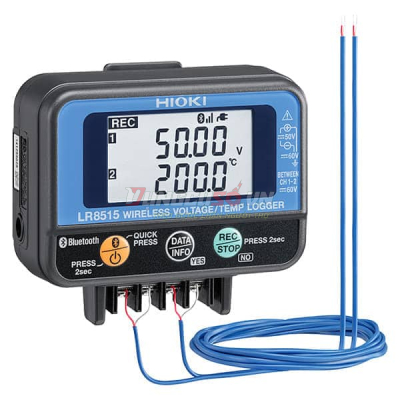 Thiết bị đo môi trường HIOKI LR8515 (WIRELESS VOLTAGE/TEMP LOGGER)