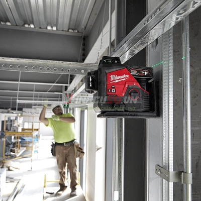 Máy cân bằng Laser dùng pin Milwaukee M12 3PL