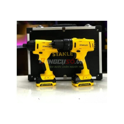Bộ Máy Khoan Vặn Vít Pin 12V Stanley SCHI121S2FK-B1