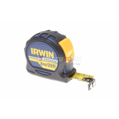 Thước cuộn thép bọc cao su Professional 8mx25mm IRWIN T13951