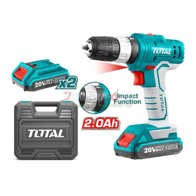 Máy khoan búa pin 20V Total TIDLI20012