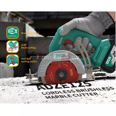 Máy Cắt Gạch Dùng Pin DCA ADZE125DM