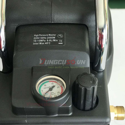 Máy xịt rửa có chỉnh áp 2000W  AMAXTOOLS - AMG2000