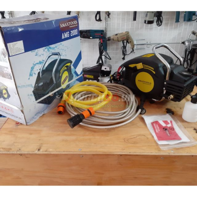 Máy xịt rửa có chỉnh áp 2000W  AMAXTOOLS - AMG2000