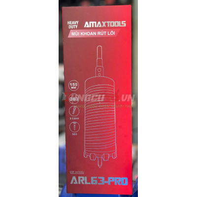Mũi rút lõi bê tông Amaxtools ARL63-PRO