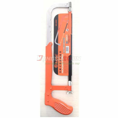 Cưa sắt cầm tay khung dẹp – 2 nấc tăng 8″/200mm x 12”/300mm Asaki AK-0455