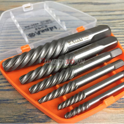 Bộ mũi ren lấy buloong ốc vít gãy 6 chi tiết Asaki AK-3688