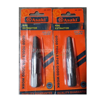 Mũi ren lấy đầu ống nước gãy Φ21 – 1/2″ Asaki AK-3693