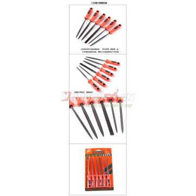 Bộ giũa mini 6 cây 5mm x 180mm Asaki AK-3900