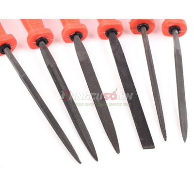 Bộ giũa mini 6 cây 5mm x 180mm Asaki AK-3900