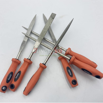 Bộ giũa kim cương mini 6 cây  5mm x 180mm Asaki AK-3903