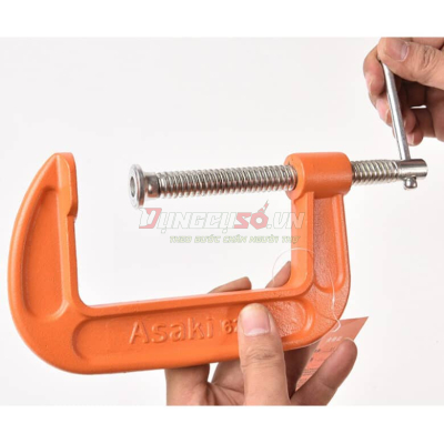 Cảo chữ C 5”/125mm Asaki AK-6264