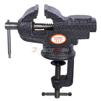 Ê tô kẹp bàn mâm xoay mini f60 Asaki AK-6276