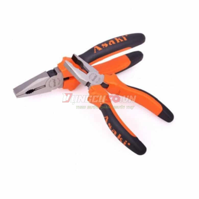 Kềm răng cao cấp kiểu Đức 8.5”/215mm Asaki AK-8002