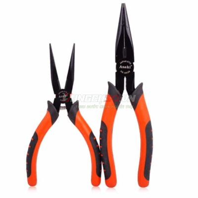 Kềm nhọn cao cấp kiểu Mỹ 6”/150mm Asaki AK-8036