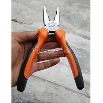 Kềm răng kiểu Đức 7”/175mm Asaki AK-8103