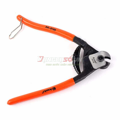 Kềm cắt cáp thép 8”/200mm Asaki AK-8188