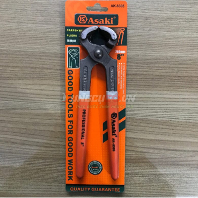 Kềm càng cua đầu lớn 8”/200mm Asaki AK-8305