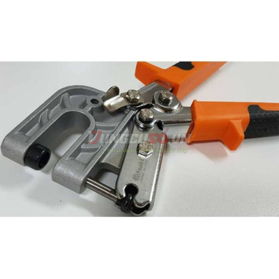 Kềm bấm lỗ nhôm (dày 0.5mm – 0.8mm) 9″/225mm Asaki AK-8313