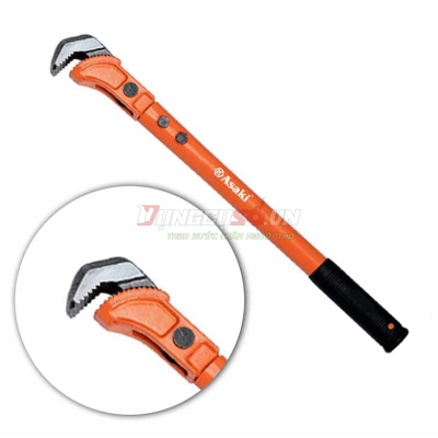 Mỏ lết răng kẹp nhanh 18”/450mm Asaki AK-8318