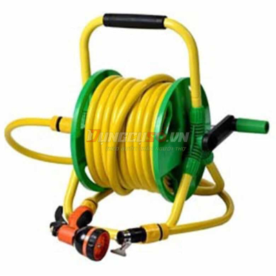 Bộ ống nước làm vườn xe đẩy 20M Asaki AK-8818